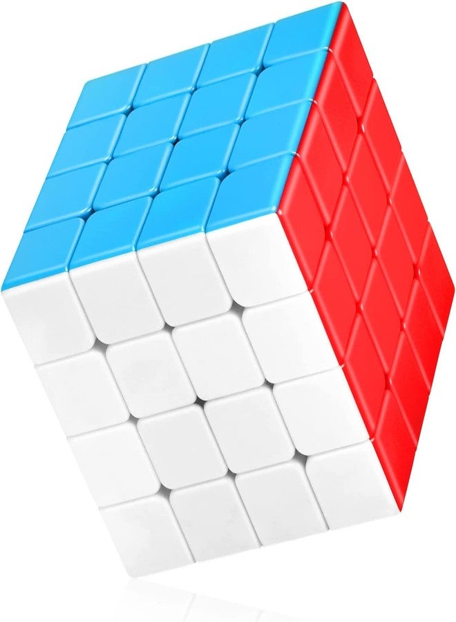 AUTHFORT Original Stickerless 4x4 Magic Cube, Speed Cube 4x4 Fast and Smooth Cube, Christmas Gift for Kids & Adult (Speed Cube 4x4) - Image 1